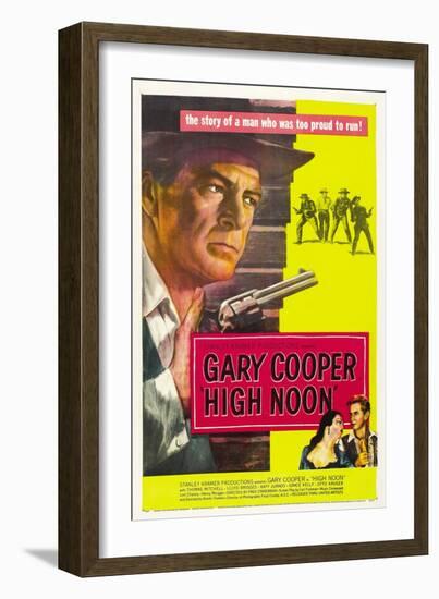 High Noon, 1952, Directed by Fred Zinnemann-null-Framed Giclee Print