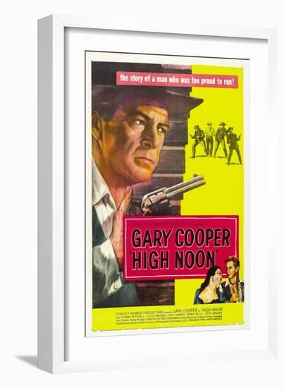 High Noon, 1952, Directed by Fred Zinnemann-null-Framed Giclee Print