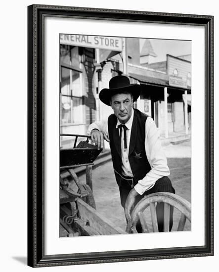 High Noon, 1952-null-Framed Photographic Print