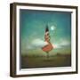 High Notes for Low Clouds-Duy Huynh-Framed Art Print