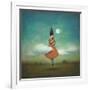 High Notes for Low Clouds-Duy Huynh-Framed Art Print