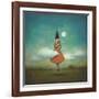 High Notes for Low Clouds-Duy Huynh-Framed Art Print