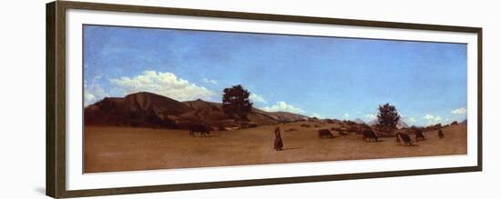 High Pastures-Raffaello Sernesi-Framed Premium Giclee Print