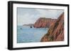 High Peak, Sidmouth-Alfred Robert Quinton-Framed Giclee Print