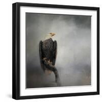 High Perch Bald Eagle-Jai Johnson-Framed Giclee Print