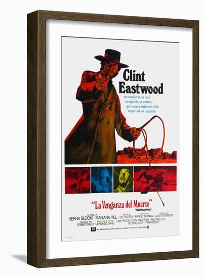 High Plains Drifter, (AKA La Venganza Del Muerto), 1973-null-Framed Giclee Print