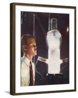 High power grid-glow tube, 1938-Unknown-Framed Giclee Print