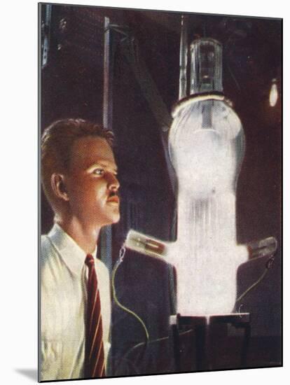 High power grid-glow tube, 1938-Unknown-Mounted Giclee Print