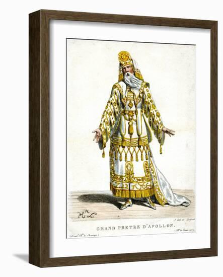 High Priest of Apollo, C1820-1830-Delpech-Framed Giclee Print