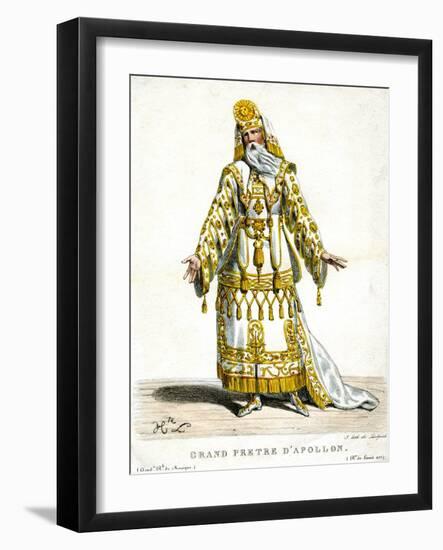 High Priest of Apollo, C1820-1830-Delpech-Framed Giclee Print