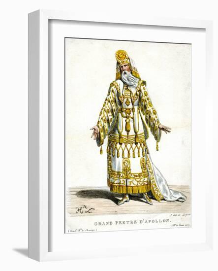 High Priest of Apollo, C1820-1830-Delpech-Framed Giclee Print