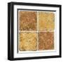 High-Quality Mosaic Pattern Background-MG1408-Framed Art Print