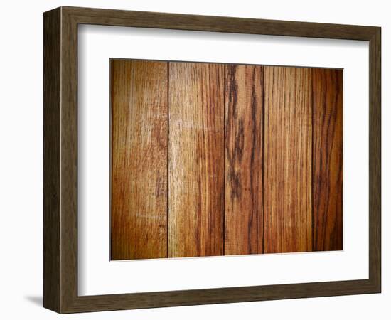 High Quality Wood Background, Oak Board-Irochka-Framed Photographic Print