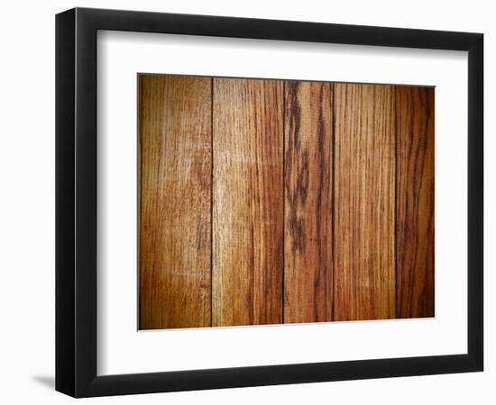 High Quality Wood Background, Oak Board-Irochka-Framed Photographic Print
