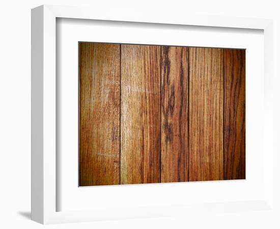 High Quality Wood Background, Oak Board-Irochka-Framed Photographic Print