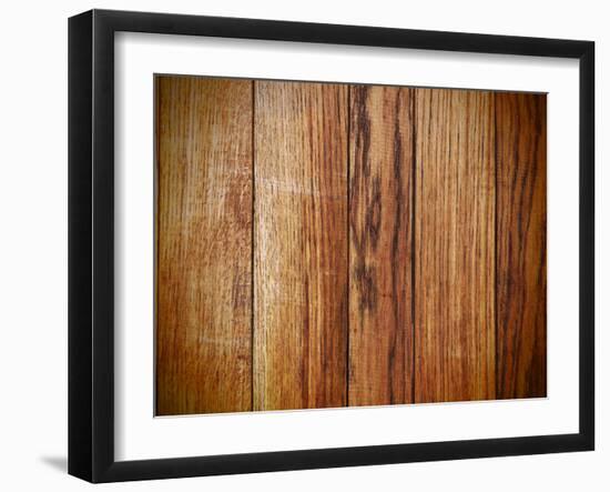 High Quality Wood Background, Oak Board-Irochka-Framed Photographic Print