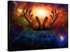High Resolution Hands And Light-rolffimages-Stretched Canvas