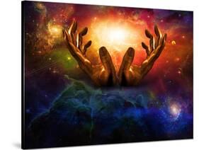 High Resolution Hands And Light-rolffimages-Stretched Canvas