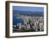 High Rise Apartments Lining Beach Zone, Benidorm, Costa Blanca, Valencia Region, Spain-Tony Waltham-Framed Photographic Print