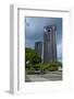 High Rise Building in Downtown Honolulu, Oahu, Hawaii, United States of America, Pacific-Michael Runkel-Framed Photographic Print