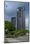 High Rise Building in Downtown Honolulu, Oahu, Hawaii, United States of America, Pacific-Michael Runkel-Mounted Photographic Print