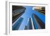 High Rise Buildings and Streets in Dubai, Uae-Alan64-Framed Photographic Print