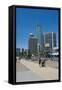 High Rise Buildings in Surfers Paradise, Queensland, Australia, Pacific-Michael Runkel-Framed Stretched Canvas