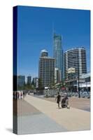 High Rise Buildings in Surfers Paradise, Queensland, Australia, Pacific-Michael Runkel-Stretched Canvas