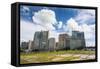 High Rise Buildings in the Center of Brasilia, Brazil, South America-Michael Runkel-Framed Stretched Canvas