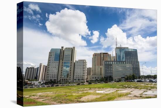 High Rise Buildings in the Center of Brasilia, Brazil, South America-Michael Runkel-Stretched Canvas