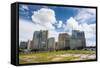High Rise Buildings in the Center of Brasilia, Brazil, South America-Michael Runkel-Framed Stretched Canvas