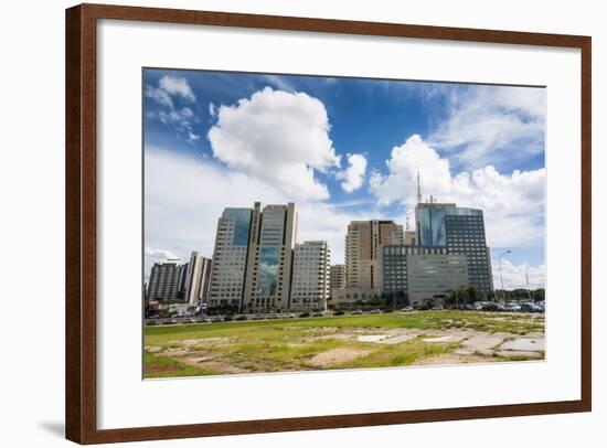High Rise Buildings in the Center of Brasilia, Brazil, South America-Michael Runkel-Framed Photographic Print