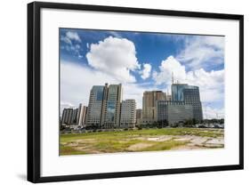 High Rise Buildings in the Center of Brasilia, Brazil, South America-Michael Runkel-Framed Photographic Print