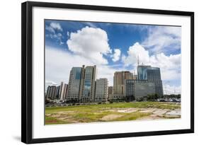 High Rise Buildings in the Center of Brasilia, Brazil, South America-Michael Runkel-Framed Photographic Print