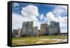 High Rise Buildings in the Center of Brasilia, Brazil, South America-Michael Runkel-Framed Stretched Canvas
