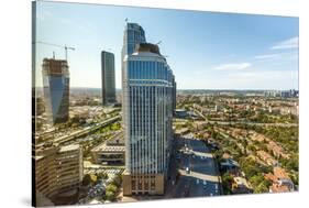 High-Rise Buildings, Istanbul, Turkey-Ali Kabas-Stretched Canvas