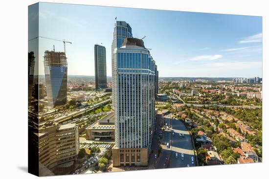 High-Rise Buildings, Istanbul, Turkey-Ali Kabas-Stretched Canvas