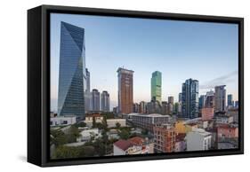 High-rise buildings, Istanbul, Turkey.-Ali Kabas-Framed Stretched Canvas