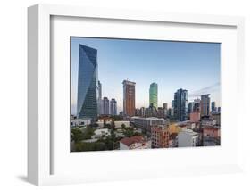 High-rise buildings, Istanbul, Turkey.-Ali Kabas-Framed Photographic Print