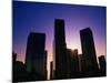 High Rise Buildings LA CA-Gary Conner-Mounted Photographic Print