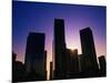 High Rise Buildings LA CA-Gary Conner-Mounted Photographic Print