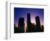 High Rise Buildings LA CA-Gary Conner-Framed Photographic Print