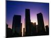 High Rise Buildings LA CA-Gary Conner-Mounted Photographic Print