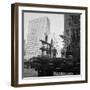 High Rise Construction of the Seagram Building on Park Avenue in Midtown-Margaret Bourke-White-Framed Photographic Print