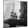 High Rise Construction of the Seagram Building on Park Avenue in Midtown-Margaret Bourke-White-Mounted Photographic Print