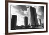 High Rise Flats in Hackney-null-Framed Photographic Print