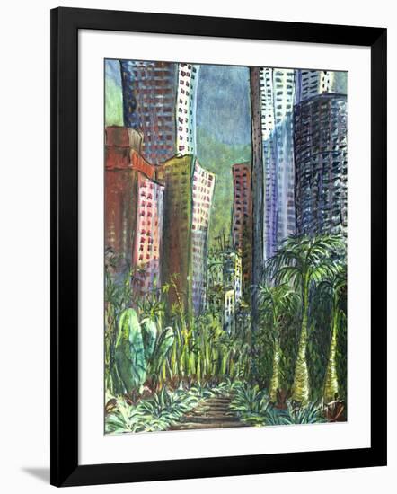 High Rise, Hong Kong, 1997-Antonia Myatt-Framed Giclee Print