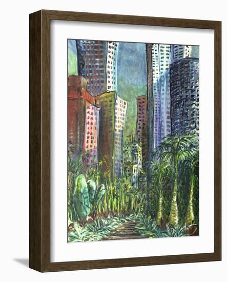 High Rise, Hong Kong, 1997-Antonia Myatt-Framed Giclee Print