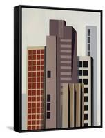 High Rise IV-Sydney Edmunds-Framed Stretched Canvas