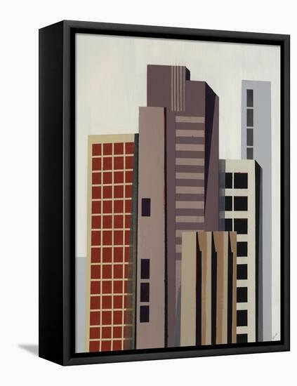 High Rise IV-Sydney Edmunds-Framed Stretched Canvas